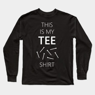 Golf Tee Shirt Long Sleeve T-Shirt